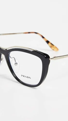 Vista 5 de Prada Lentes de metal PR 04VV para mujer color negro talla única