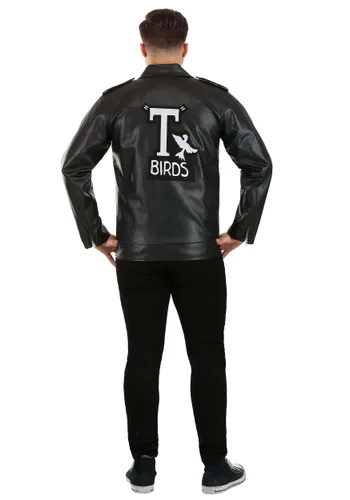Vista 2 de Chaqueta Vaselina auténtica T-Birds para adulto Multicolor