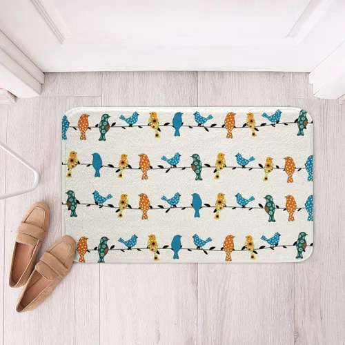 Vista 11 de Tapete de baño de mármol azul, para mujeres y niñas, decoración de arte abstracto, lavable a máquina, tapete de baño para baño, dormitorio, bañera