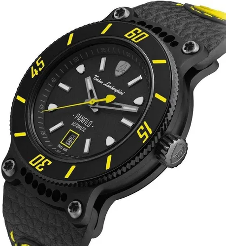Vista 2 de Tonino Lamborghini Panfilo - Reloj automático amarillo TLF-T03-5