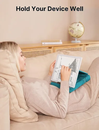 Vista 2 de JSAUX Soporte de almohada para tableta, soporte para tablet para regazo, cama y escritorio, compatible con iPad Pro 11 10.5 9.7 10.2 Air Mini