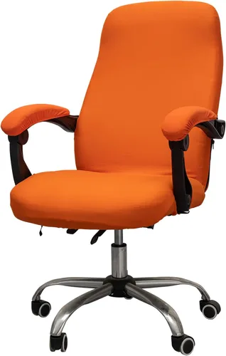 Vista 30 de Melaluxe Funda para silla de oficina con fundas para brazos - Funda elástica universal para silla de escritorio, fundas para silla de computadora