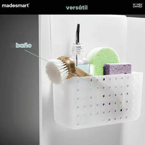 Vista 4 de madesmart Organizador de armario para puerta, escarcha