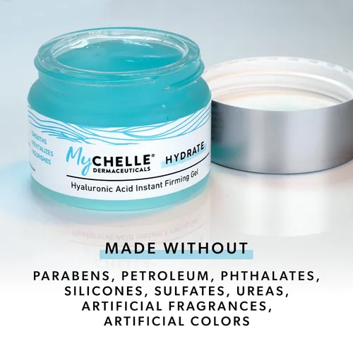 Vista 3 de MyChelle Dermaceuticals Gel reafirmante instantáneo, ácido hialurónico concentrado al 2% de grado Spa