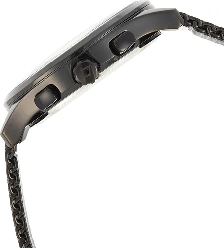 Vista 3 de Akribos - Reloj de pulsera de acero inoxidable con cronógrafo suizo de cuarzo Multifunción 3 subdial para hombre