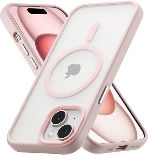 Vista 81 de Tigowos Funda magnética para iPhone 15, resistente a las caídas, sensación de piel mate, a prueba de golpes, ajuste delgado para iPhone 15, negro