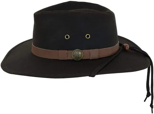 Vista 2 de Outback Trading - Gorro de piel de aceite australiano