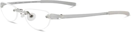 Vista 9 de Visualites Gafas de lectura ligeras sin montura Cateye para hombres y mujeres - Modelo - VIS 2