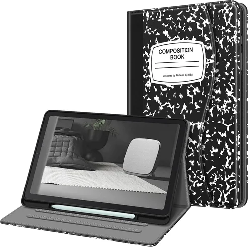 Vista 13 de Fintie Funda para Samsung Galaxy Tab S6 Lite 10.4 Pulgadas 2024/2022/2020 con Soporte para S Pen, Funda Trasera de TPU Blanda con Visor Multiángulo