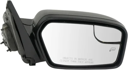 Vista 152 de TRQ Cubierta cromada del espejo manual del lado del pasajero, acabado liso para Volvo VNL 2004-2014 Para Volvo VNL 2004-2014