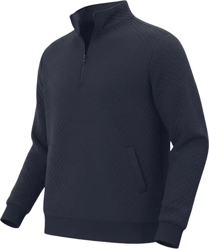 Vista 14 de Sudadera acolchada para hombre 2025, casual, elegante, chaqueta bomber versátil S-2XL