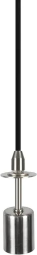 Vista 3 de Aspen Creative, 72306-11 - Kit de conversión de luz colgante de techo con pantalla de tela imperio de tapa dura, 14 pulgadas de ancho