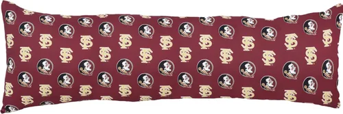 Vista 16 de College Covers Everything Comfy Nebraska Cornhuskers - Almohada corporal estampada, 20 x 60 pulgadas