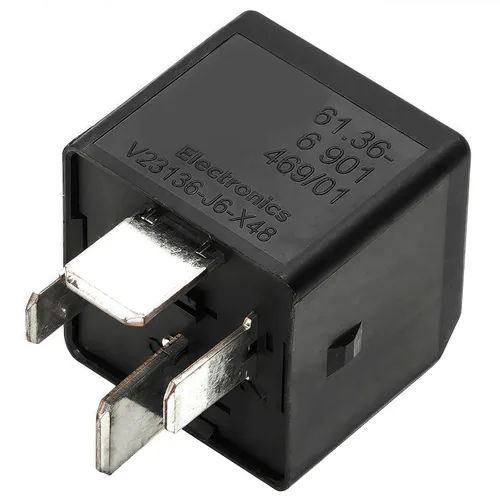 Vista 6 de V23136-J6-X48 Relé de potencia automotriz para BMW no comienza E90 E91 E92 E93 Cas Module Relay 4 Pin A/C Mini relés