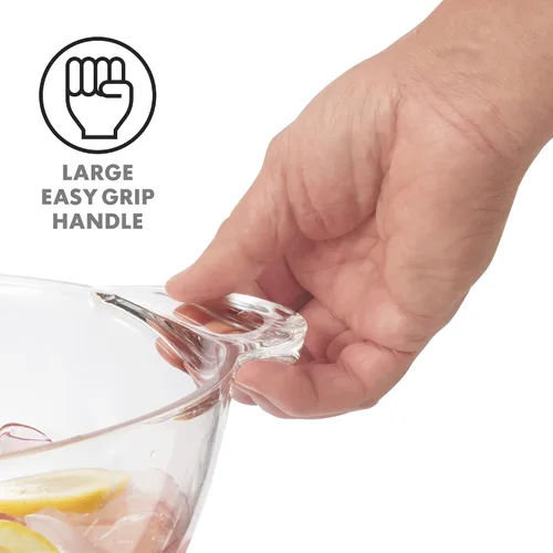 Vista 2 de OGGI Cubo de Hielo Cuadrado de Acrílico - Enfriador de Bebidas Transparente con Asas, Enfriador de Vinos, Enfriador de Cervezas, Cubos de Bebidas