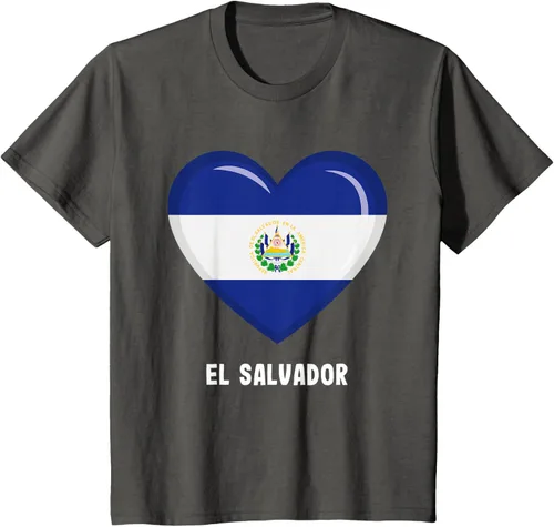 Vista 46 de Camiseta Bandera de El Salvador Camiseta salvadoreña
