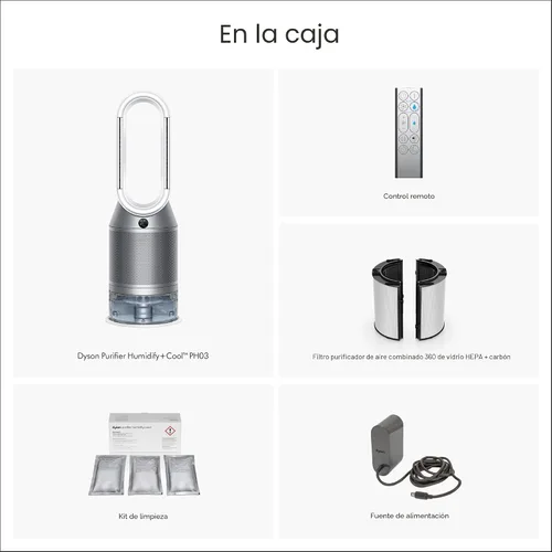 Vista 4 de Dyson Purificador humidificar+Cool PH03