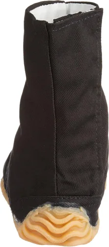 Vista 3 de MATSURI Jog 6 Botas Tabi de algodón negro para hombre, negro