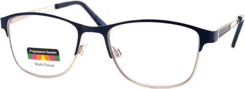 Vista 8 de Gafas de lectura progresivas Multi-Focus 3 Poderes en 1 Lector Spring Bisagra Metal