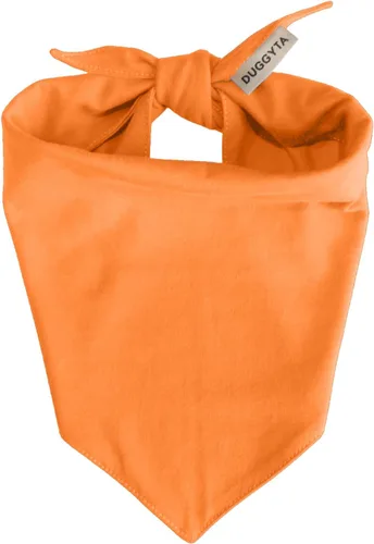 Vista 8 de Pañuelo para perro amarillo sólido de alta calidad, bufanda triangular ajustable de algodón suave de lujo para perros grandes, cómodo, elegante