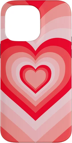 Vista 21 de Love Heart Coffee Latte Red Cute Valentines Day Phone Case for iPhone 17