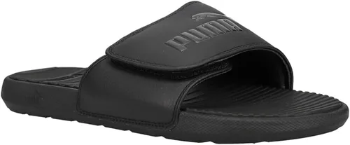Vista 2 de PUMA Hombres Cool Cat V Slide Sandalias Atléticas Casual - Negro, Negro