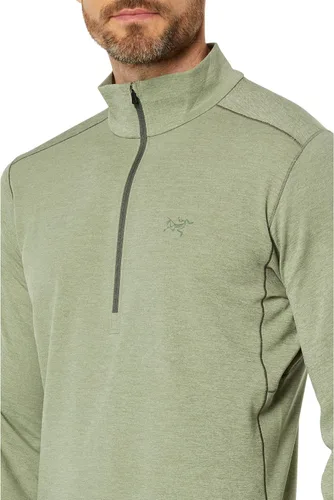 Vista 3 de Arc'teryx Motus AR Zip Neck LS Hombres Primera capa redonda para actividades de alto rendimiento