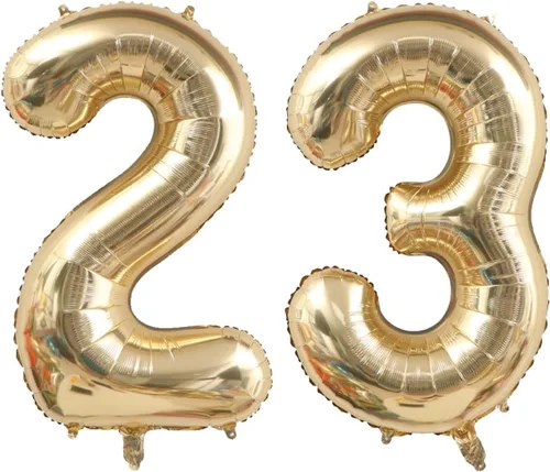 Vista 23 de Globo dorado claro con el número 0 de aluminio de 40 pulgadas, color oro champán, globo de helio 0 Mylar Oro claro 0