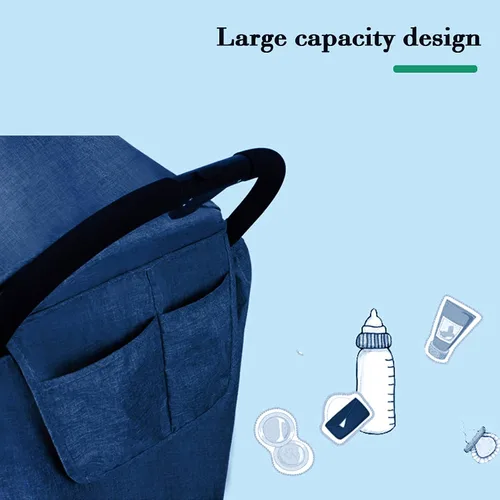 Vista 7 de Funda impermeable para cochecito de bebé, universal, resistente al viento, protección contra el clima, agujeros de aire, protección contra el polvo