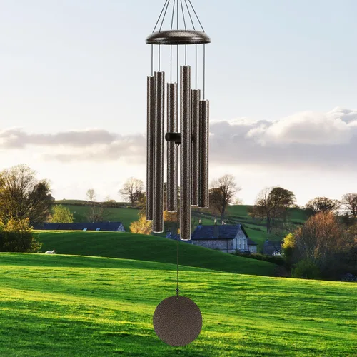 Vista 8 de Campanillas de viento grandes de 40 pulgadas para el Día de la Madre, tono profundo, tonos melódicos relajantes, campanillas de viento