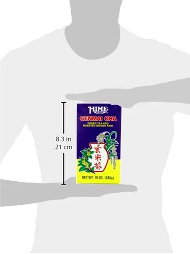 Vista 7 de J-BASKET Genmai Cha Té verde y arroz integral tostado, cajas de 10 onzas (paquete de 4)