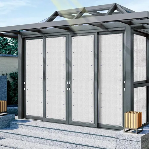 Vista 3 de Película de ventana de bloqueo de luz 100 % anti-UV, protector de aislamiento térmico de aluminio reflectante, oscurecimiento de habitación, tinte