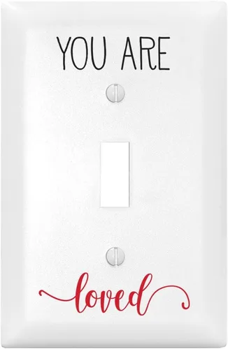 Vista 7 de A Princess Lives Here Let Your Light Shine - Cubierta para interruptor de una sola luz, fabricada en los Estados Unidos