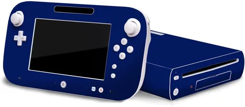 Vista 21 de Black Chrome Mirror Vinyl Decal Faceplate Mod Skin Kit by System Skins - Compatible with Nintendo Wii U Console
