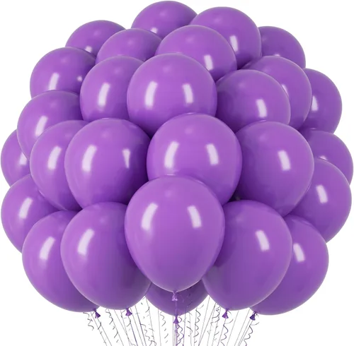 Vista 50 de Voircoloria Paquete de 90 globos de arena blanca de diferentes tamaños de 18/12/10/5 pulgadas, kit de arco de guirnalda de globos blancos arena