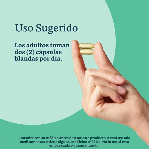 Vista 6 de Youtheory Omega respetuoso con el océano, algas veganas Omega 3, 60