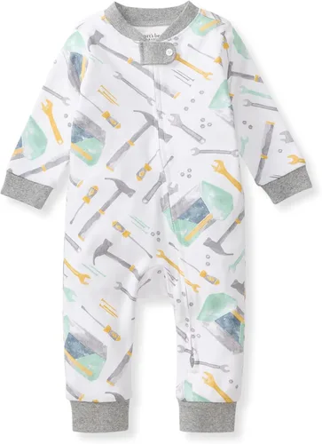 Vista 42 de Burt's Bees Baby - Pijama de una pieza para bebé, mameluco para dormir y jugar, algodón 100% orgánico, cremallera frontal