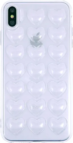 Vista 37 de Funda para iPhone 11 para mujer, funda de gel Kawaii 3D Pop Bubble Heart Kawaii, linda funda para iPhone 11 de 6.1 pulgadas, color negro