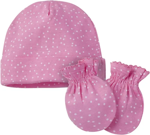 Vista 4 de Onesies Brand Conjunto de gorro y manoplas unisex para bebé, 12 piezas