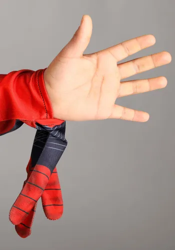 Vista 7 de Disfraz Zentai Spider-Man de Marvel para Niños Multicolor