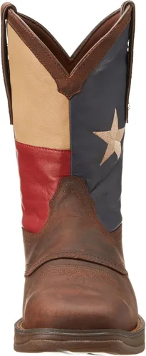 Vista 2 de Durango DB4446 Western - Botas de meter con bandera de 11 pulgadas para hombre, Marrón