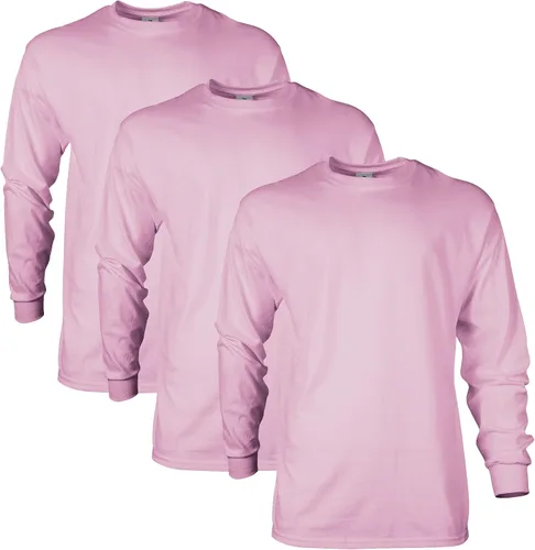 Vista 50 de Gildan - Camiseta de manga larga de algodón ultra estilo G2400 para adultos, paquete múltiple