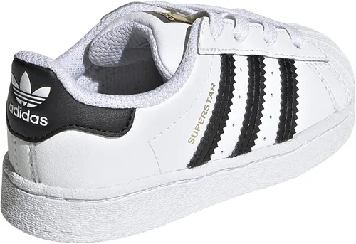 Vista 3 de Adidas Originals - Tenis Superstar elásticos y unisex para bebé