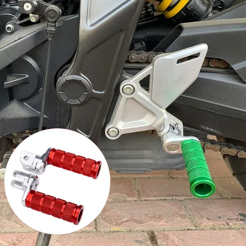 Vista 11 de Clavija de pie delantera ajustable (compatible con SUZUKI Gixxer/GSX250R/V-STROM250) (azul)