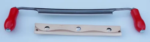 Vista 2 de Stubai Navaja - Hecho en Austria - Con funda de cuero fabricada en Estados Unidos