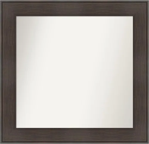 Vista 35 de Amanti Art Espejo personalizado, espejo de baño de veta de madera rústica William, espejo de pared o espejo de tocador de baño sobre el fregadero