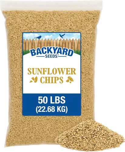 Vista 9 de CountryMax Semillas de pájaro sin residuos de chips de girasol (10 libras)