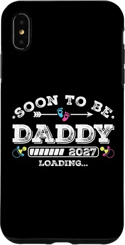 Vista 11 de Soon to Be Daddy 2027 Loading for Pregnancy Announcement Case for iPhone 17