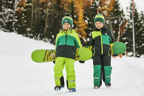 Vista 6 de LEGO Gorro de nieve de punto para niños
