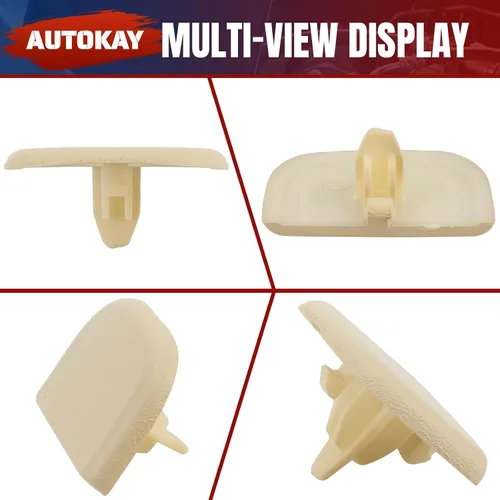 Vista 3 de AUTOKAY Dune - Clip para visera solar DS7Z4273AA para Ford Fusion MKZ Edge 2013-2016